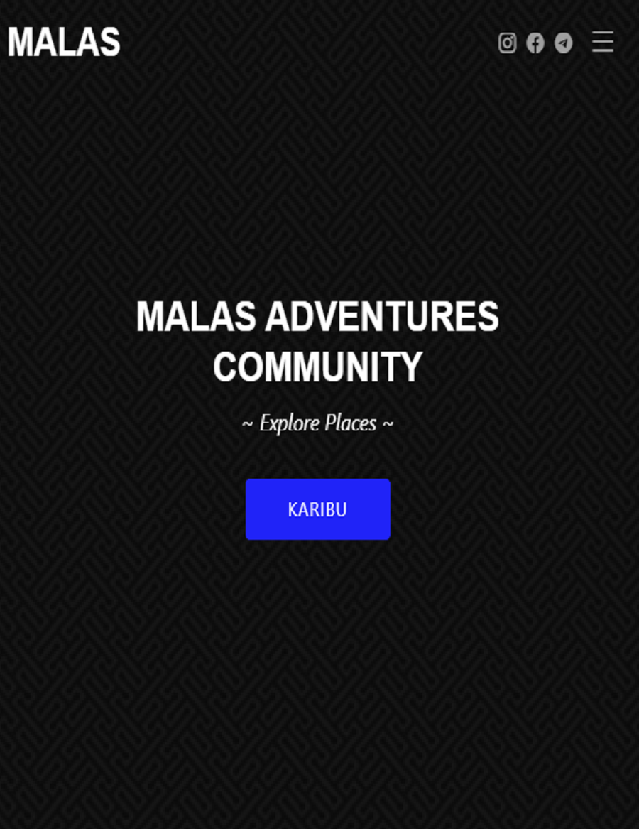 MALAS Tourism Community website image